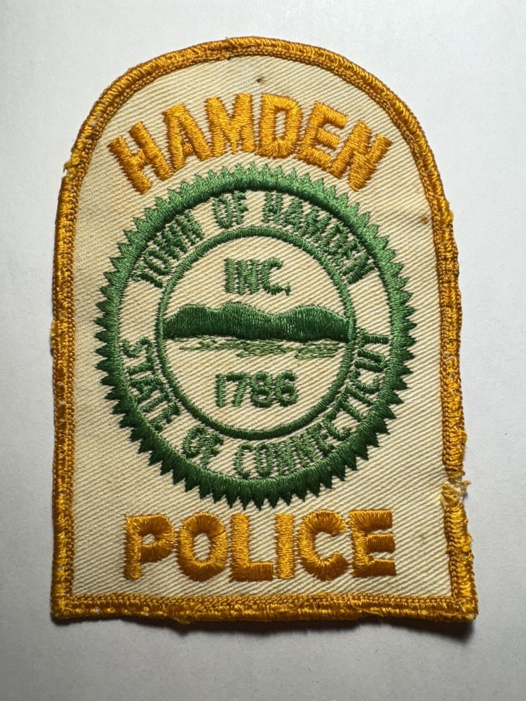 Hamden Connecticut Police Patch
