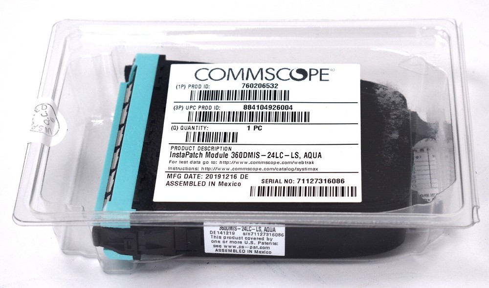 Commscope 760206532 Instapatch Module T205057 New
