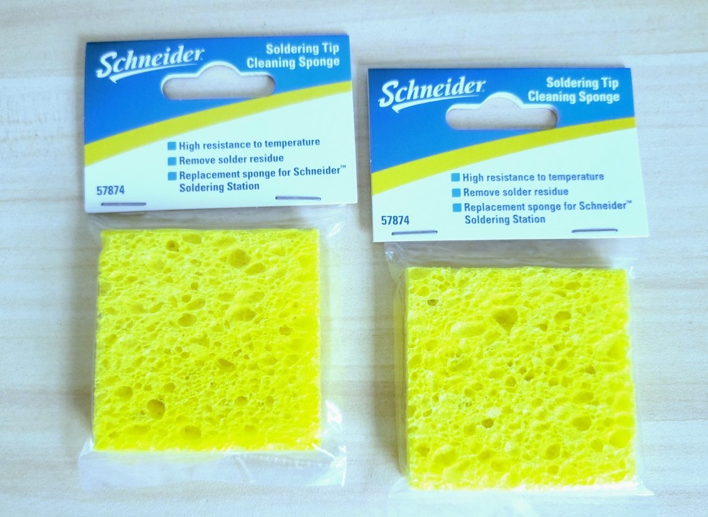 Two Sponge Replacement .Schneider. 2pc
