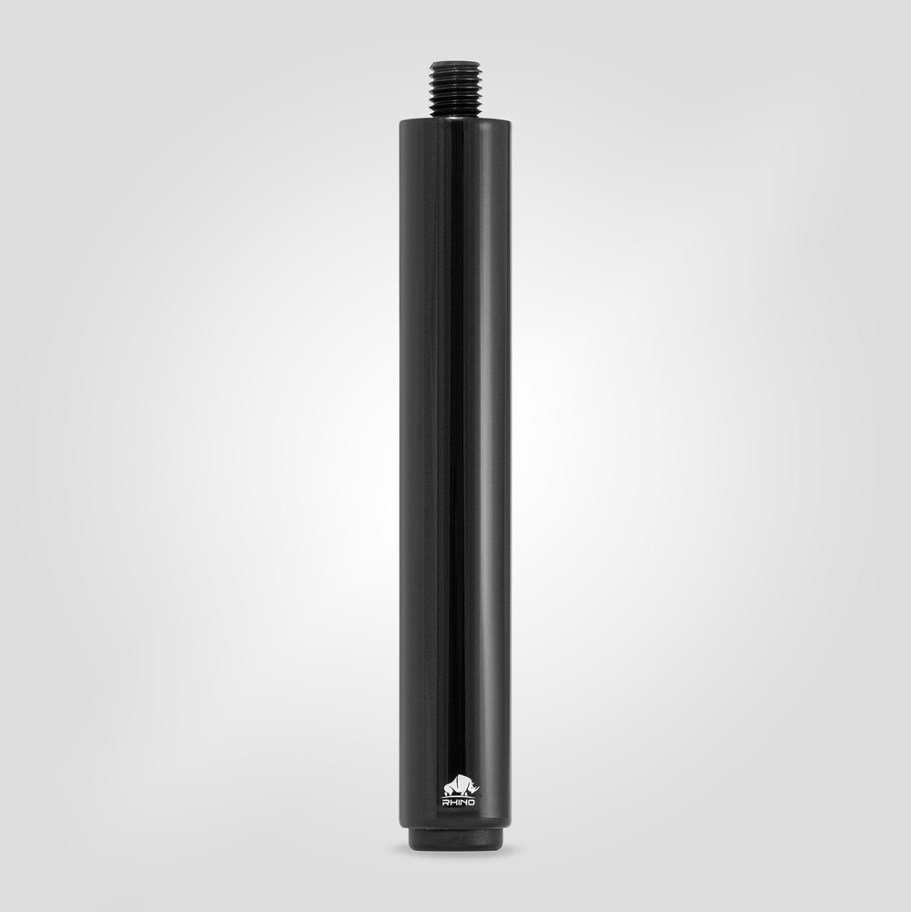 RHINO CUE EXTENSION BLACK  8"