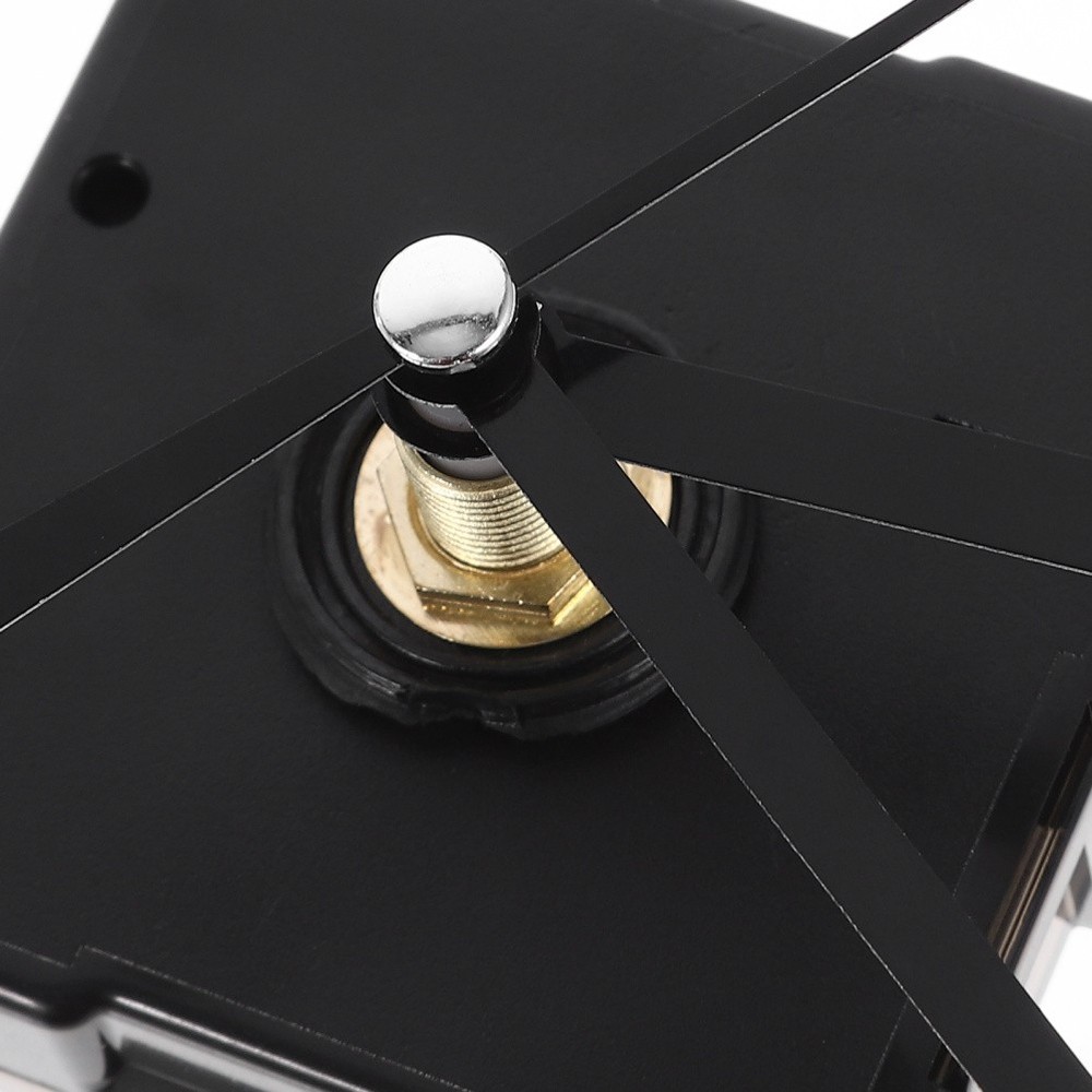 Clock Mechanism Replacement Kit with Mute Movement and Plastic Clock Hands