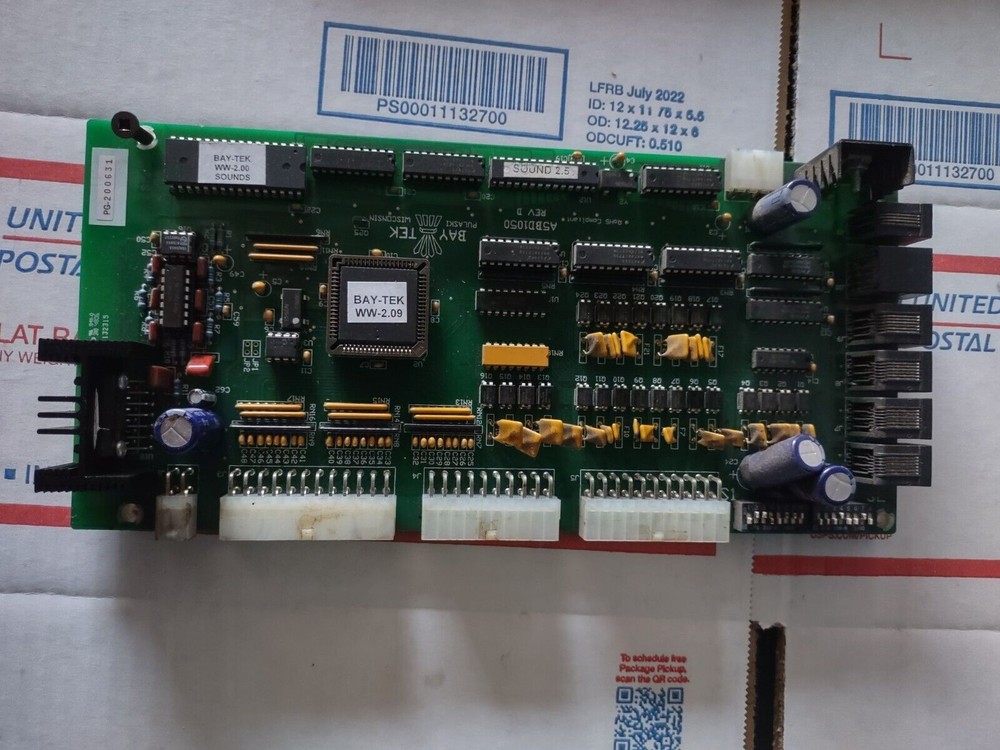 wonderwheel arcade redemption main pcb #243