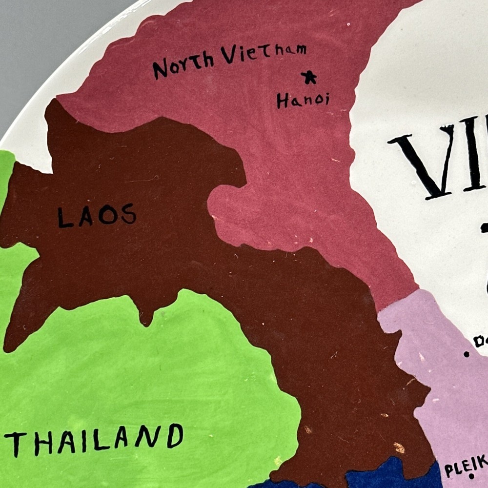 vietnam commemorative plate 71-72
