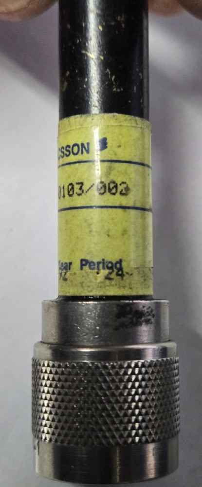 microwave calibration standard 80.5mm Elect length stub test data type N
