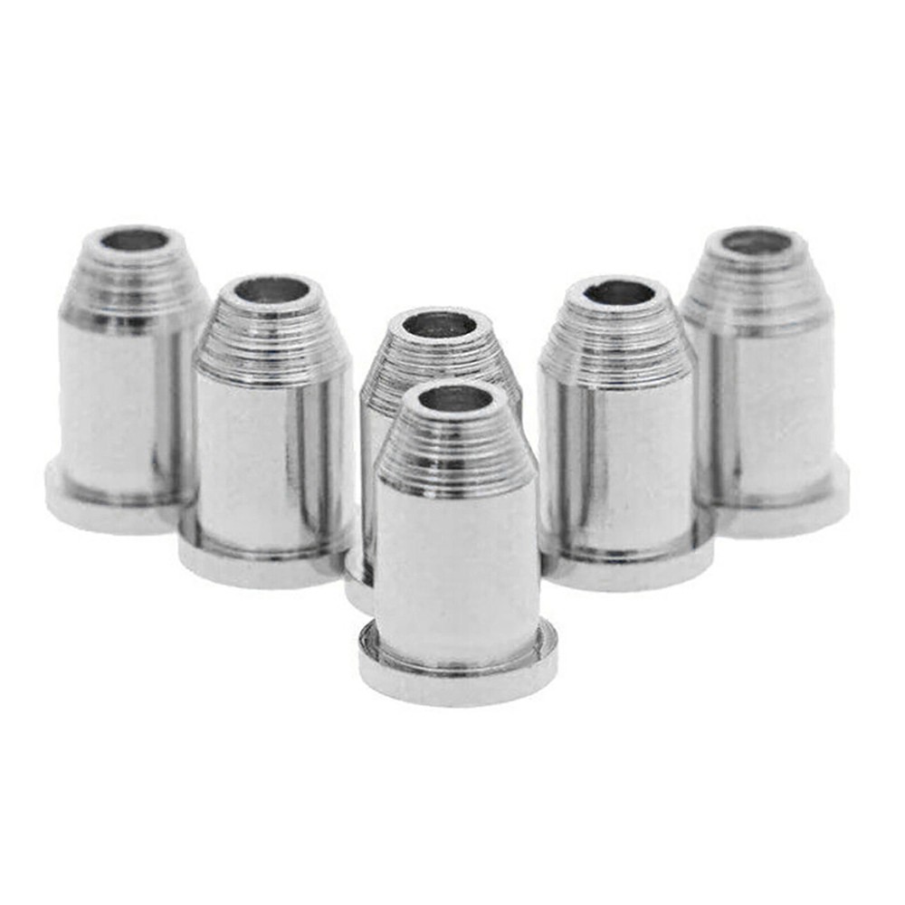 6x Guitar String Through Body Ferrule 1/4" String Ferrules Part for Telecaster