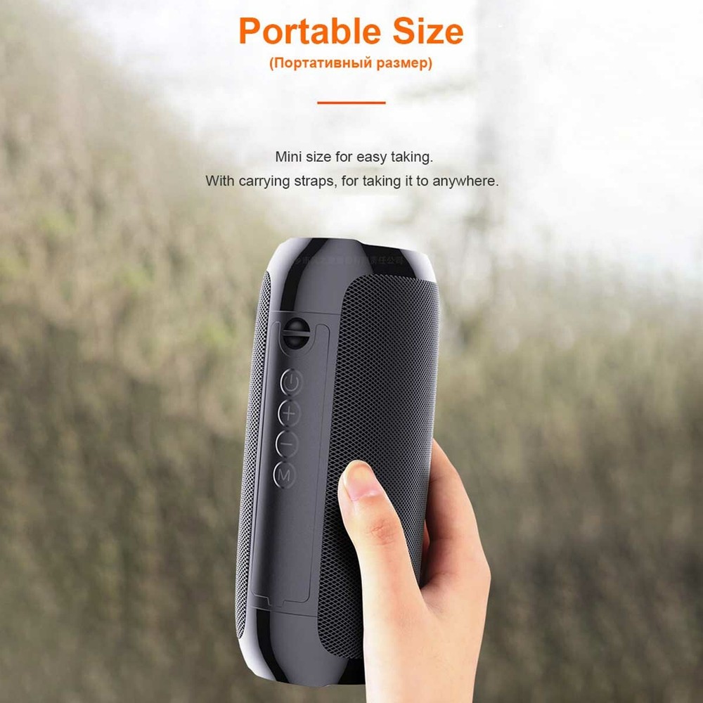 Portable Wireless Bluetooth Speaker,Battery Capacity 1200mAh Power Bank Function