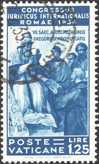 VATICAN, 1935. Gregory IX 46, Used