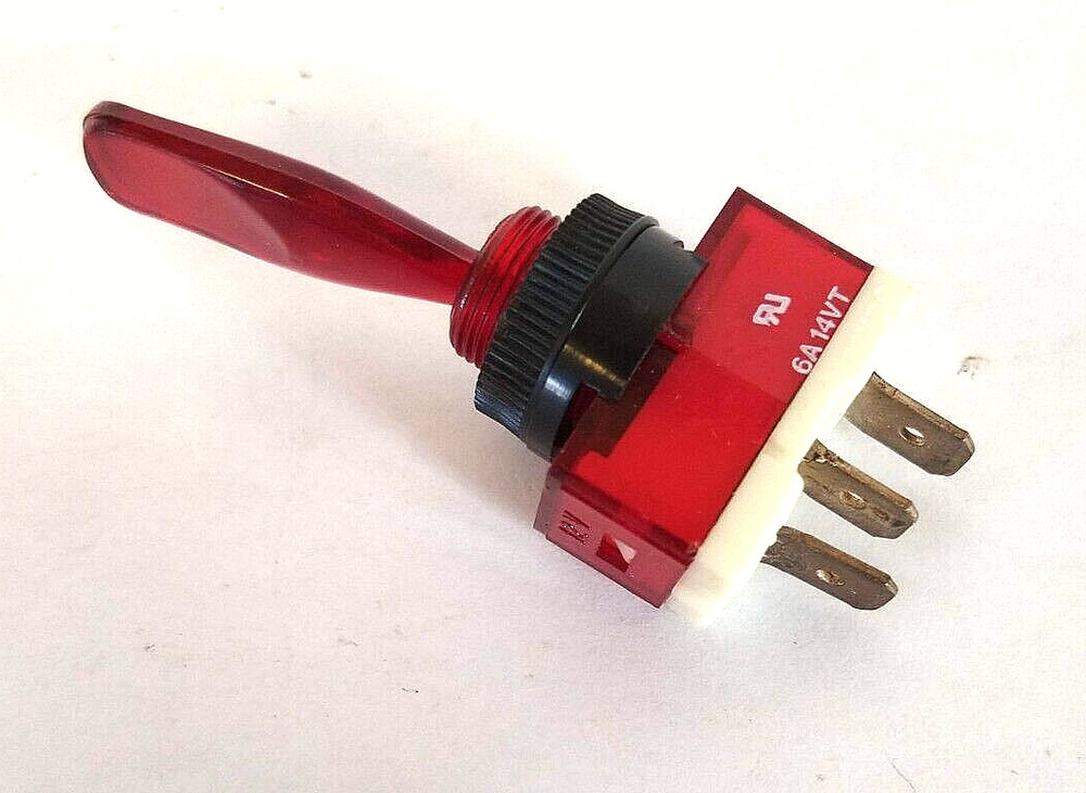 Ramco Engineering Heater Switch ELE319 Red