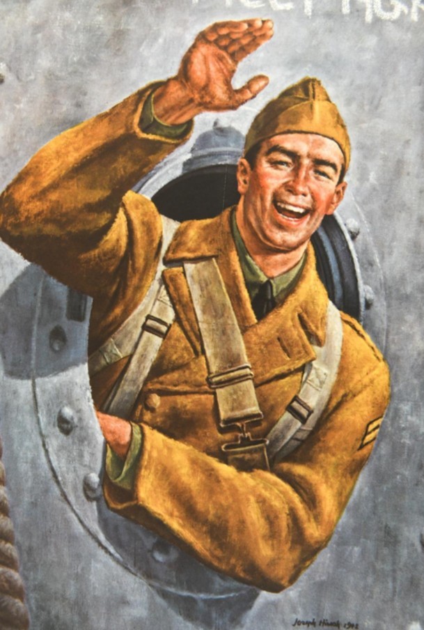 WWII BUY WAR BONDS POSTER