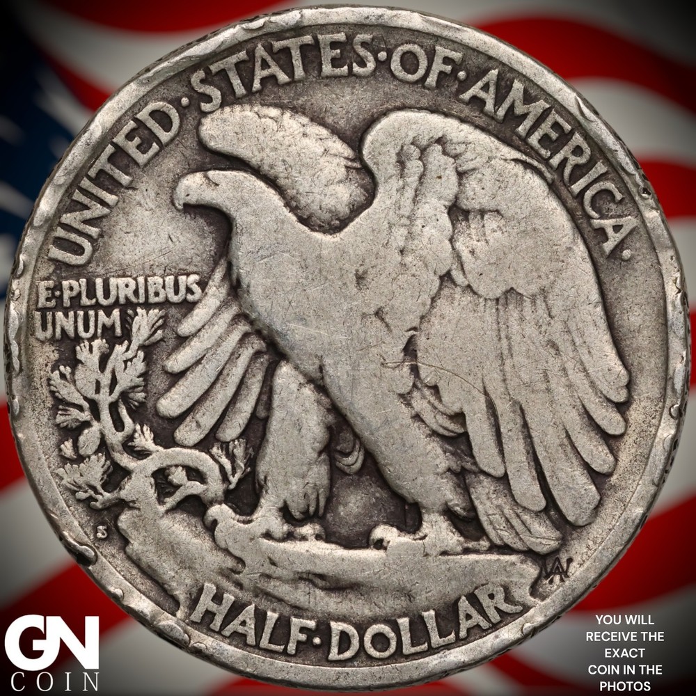 1921 S Walking Liberty Half Dollar B1845