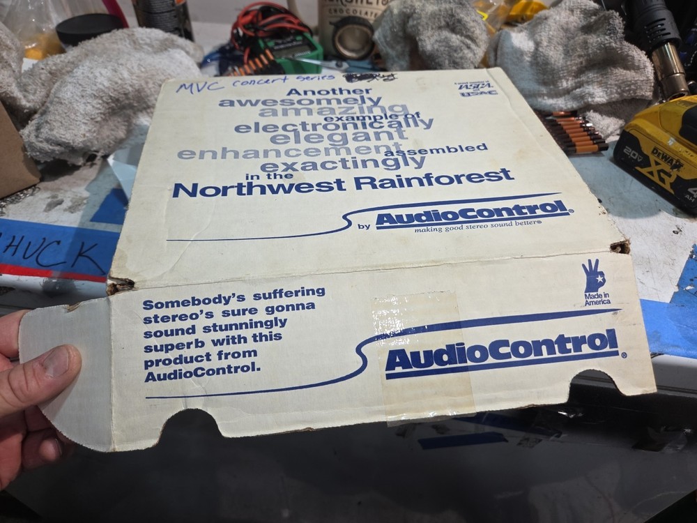 Old School AudioControl MVC (Master Volume Control)