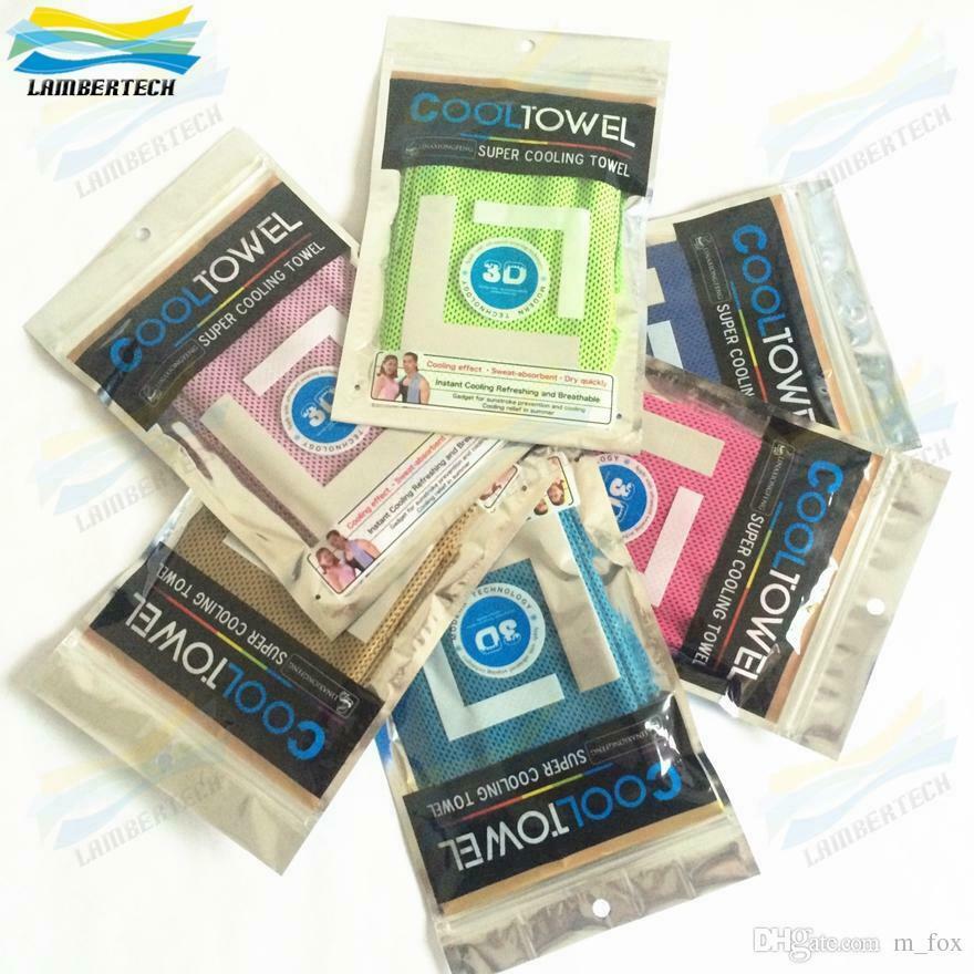 2pcs ice Cooling Towel for Sports/Workout/Fitness/Gym/Yoga towels USA