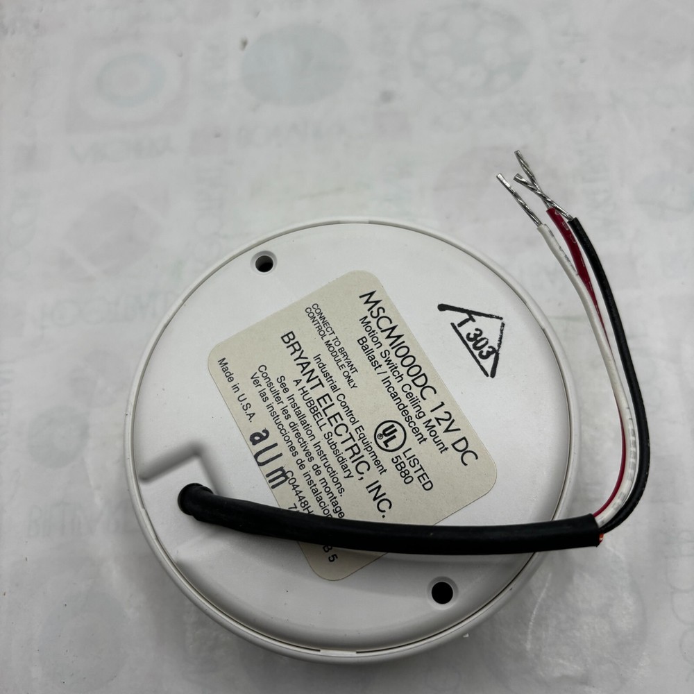 BRYANT MSCM1000-DC MOTION SWITCH ⭐