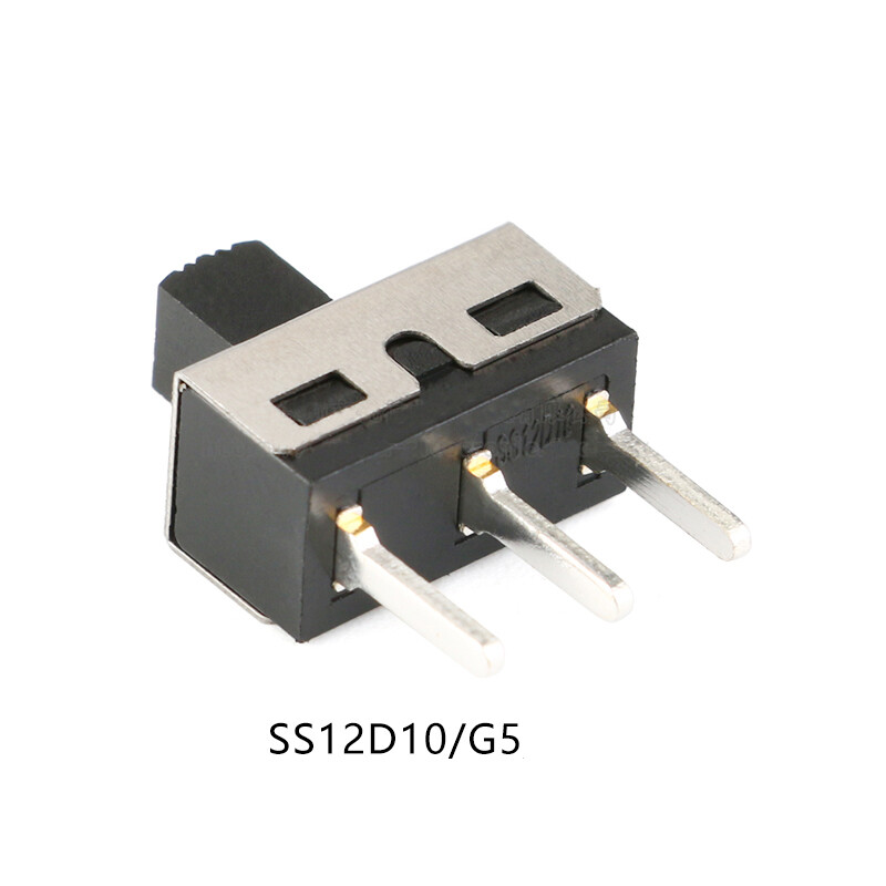 SS12D06/D10-5mm Miniature Slide Switch On-OFF 2 Position 3 Pin Micro Toggle PCB