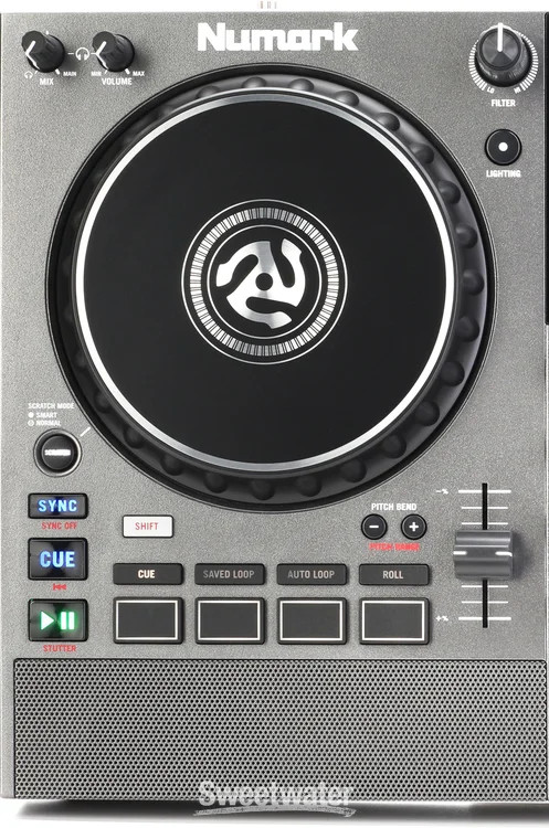 Numark Mixstream Pro Go Battery-powered Standalone DJ Controller