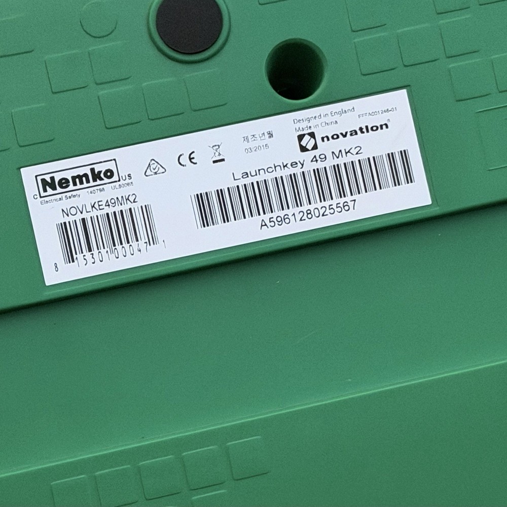 Novation Launchkey 49 MK2 USB Midi Keyboard Controller (Black) Used