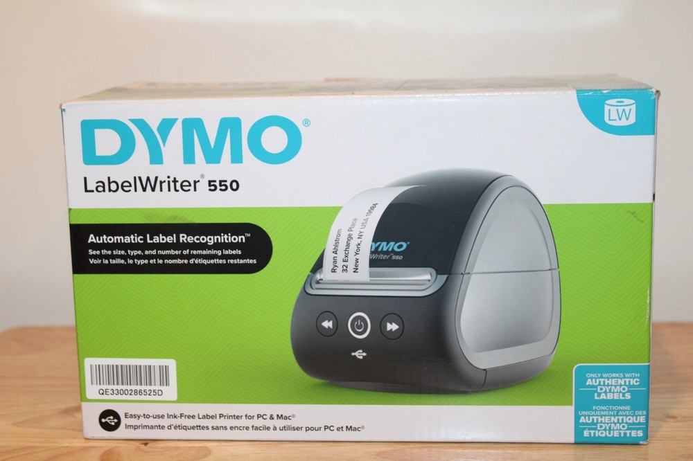 DYMO Label Printer | LabelWriter 550 Thermal Label Printer OPEN BOX