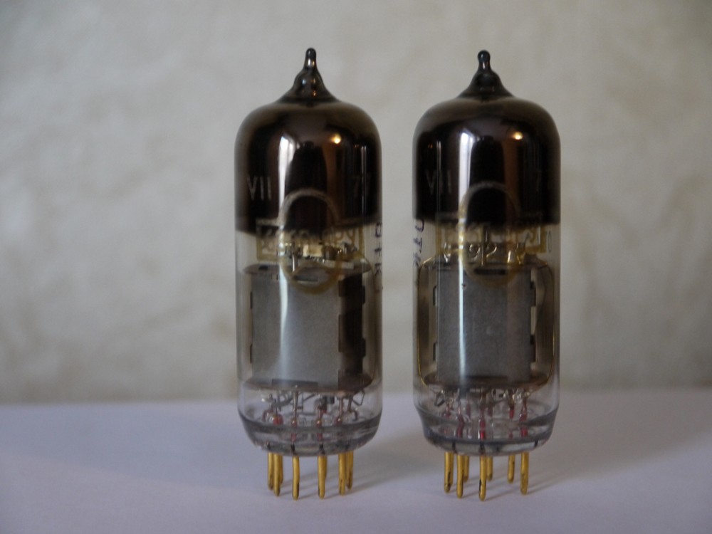 6E6P-DRY = 6E6P-DRU Matched Pair Gold Pins NEW STRONG MILITARY same date code