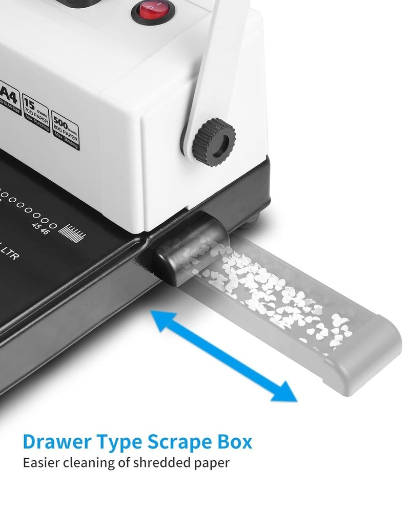 Professional Coil Binding Machine with Adjustable Margin for Multiple Sizes