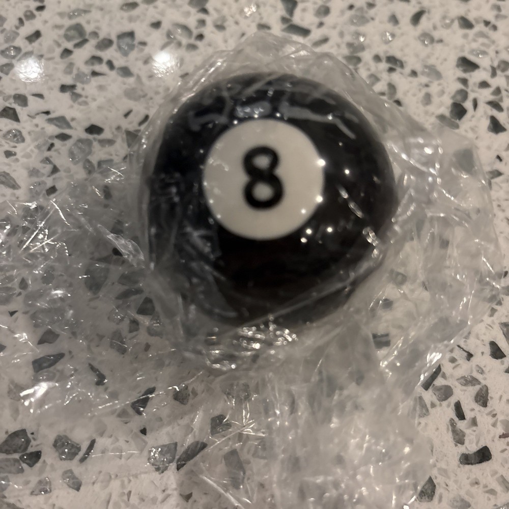 Willie Mosconi Signed Autographed 8 Ball Pool Authentic