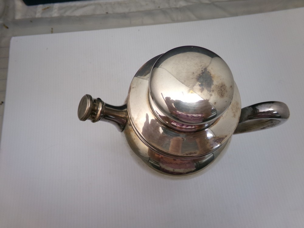 Vintage Silver plated teapot, Academy silver plated copper