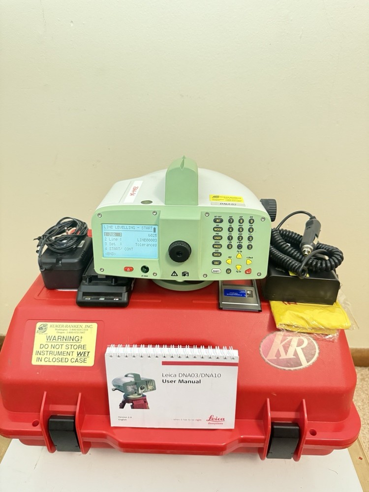 Leica DNA03 high precision digital level With CF Card