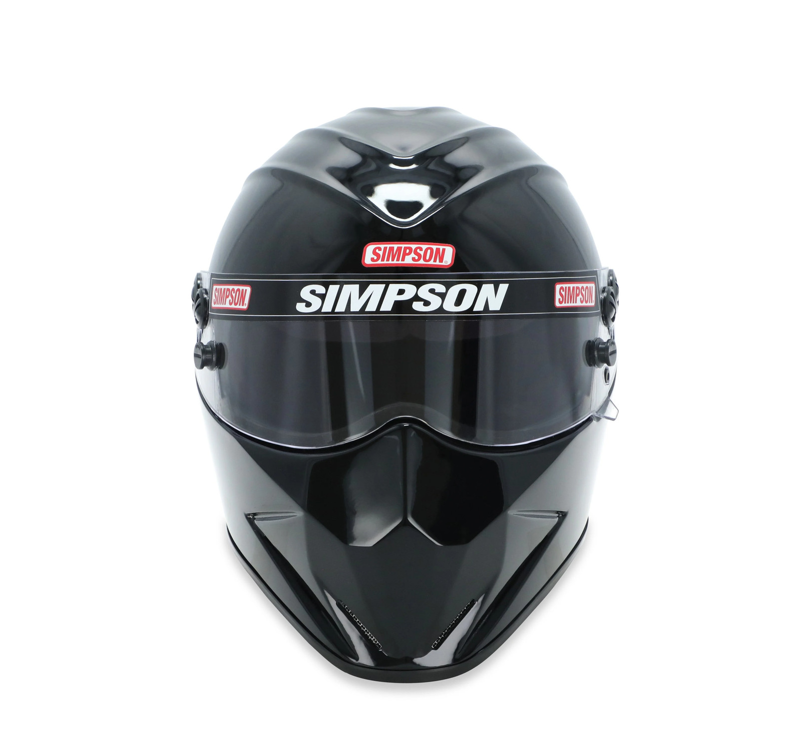 Simpson Racing 7297582 SA2020 Diamondback Racing Helmet 7-5/8 Black
