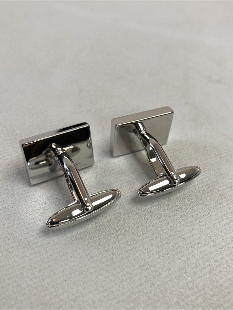(RefJOH52) Union Jack Cuff links rectangular brand new in tin