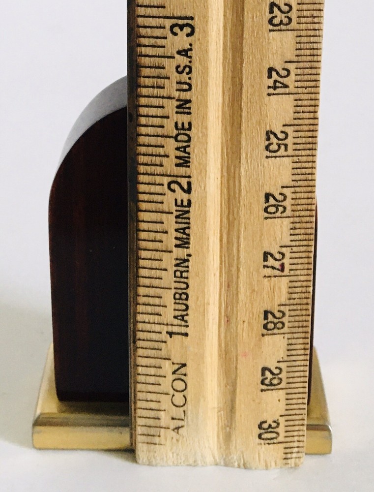 Chass Wood Quartz Mini Desk Table Clock