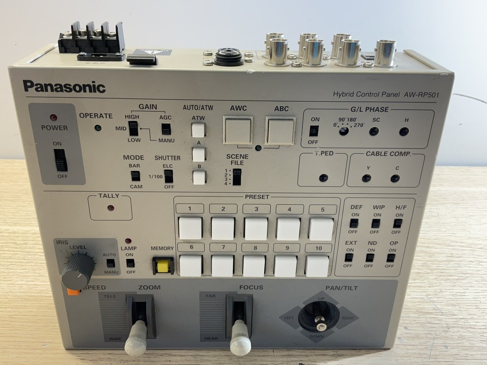 Panasonic AW-RP501 Hybrid Control Panel Camera Controller/FRA23