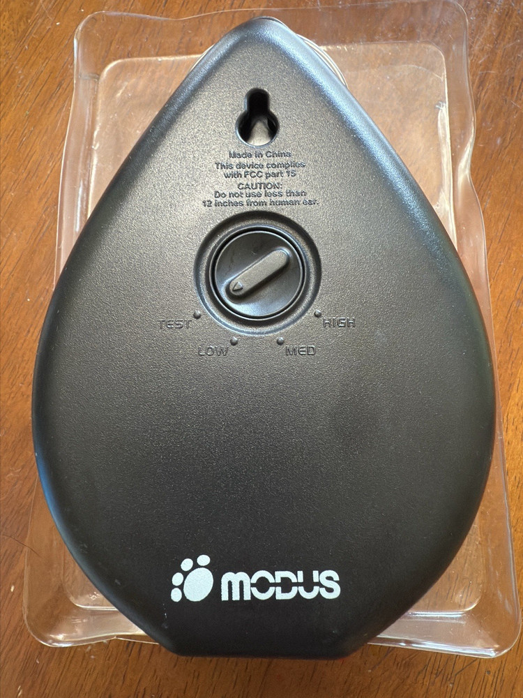 MODUS Automatic BLACK Ultrasonic Bark Control Black