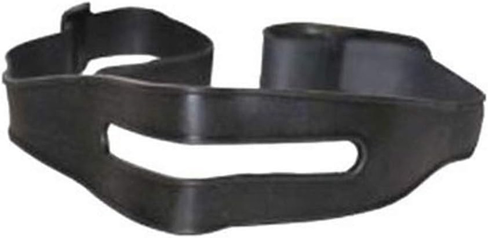 Replacement Rubber Hardhat Strap,Black