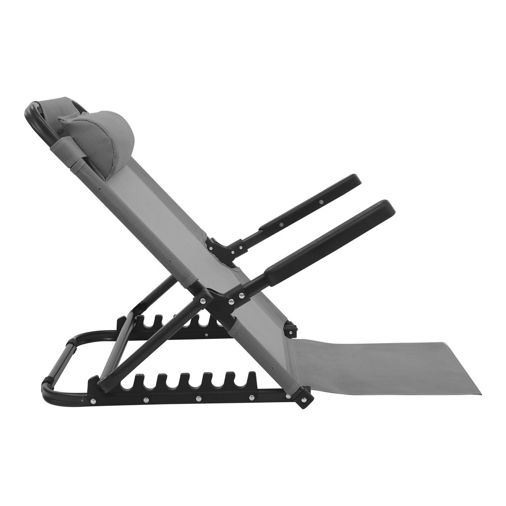 Lifting Bed Backrest Folding 40-90° Adjustable Sit up Back Rest with Armrest US