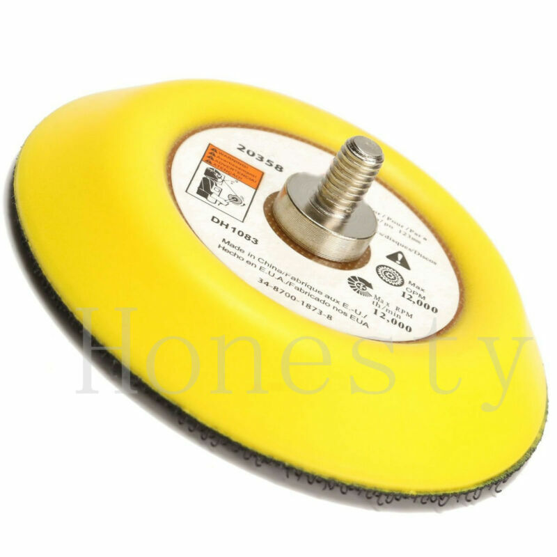 Polishing Sander Backer Plate Napping Hook And Loop Sanding Disc Pad 2"/3"