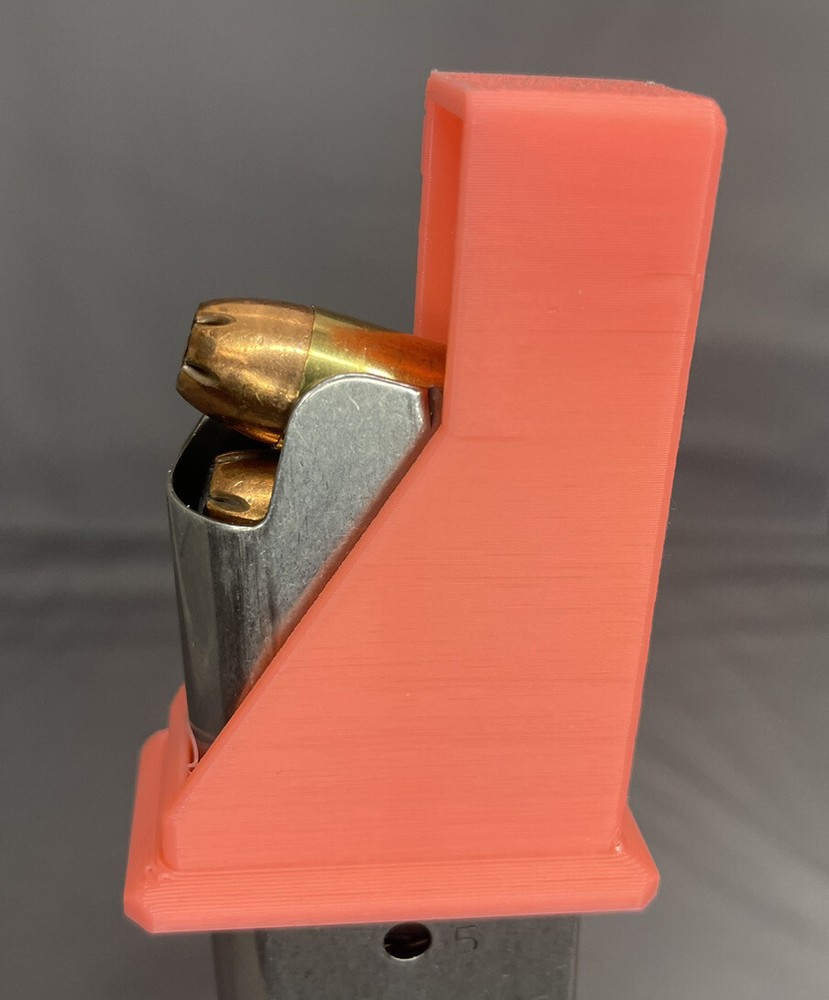 1911 Single Stack .45acp 45 acp .45 Magazine Speed Loader Speedloader -PINK