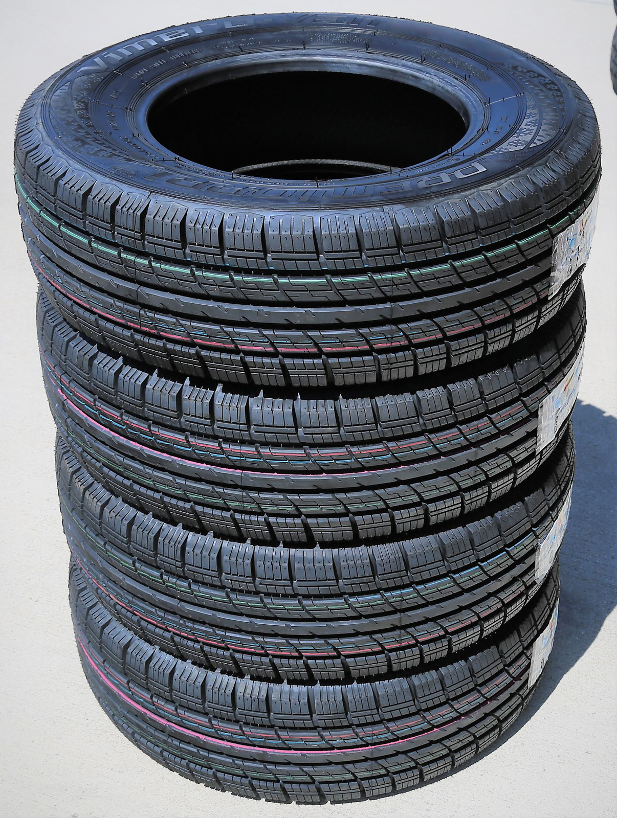 4 New Premiorri Vimero-Van 225/75R16C 118/116R Commercial Tires