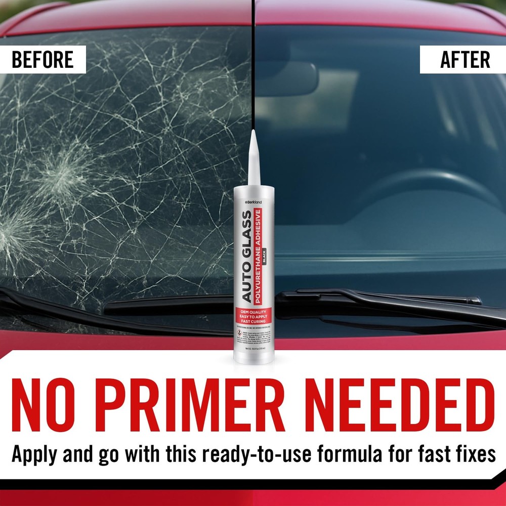 Polyurethane Windshield Adhesive With Fast Curing Formula - High Bond Strength