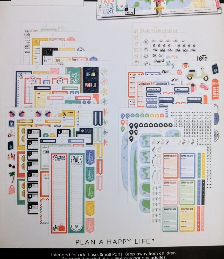 Happy Planner Sticker Books