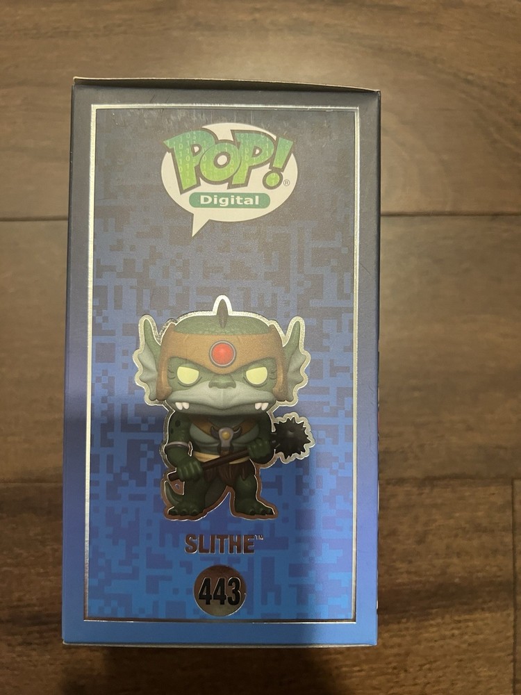 Funko Pop! Digital #443 ThunderCats Slithe Legendary LE 1603 + Protector~IN HAND