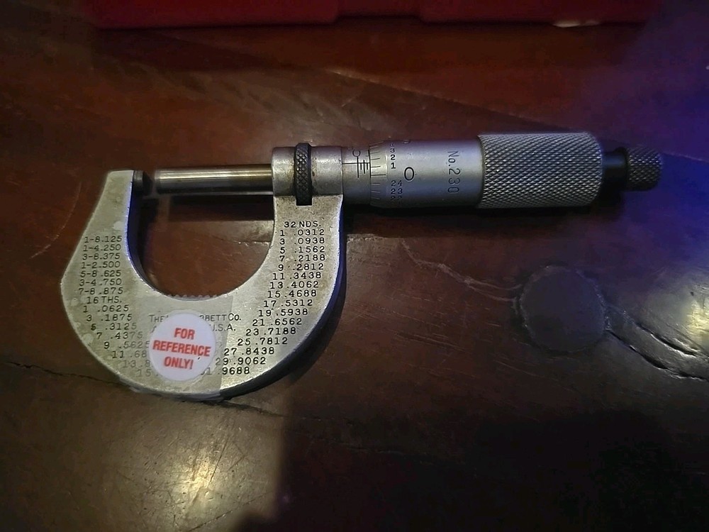 Etalon Micrometer No.230