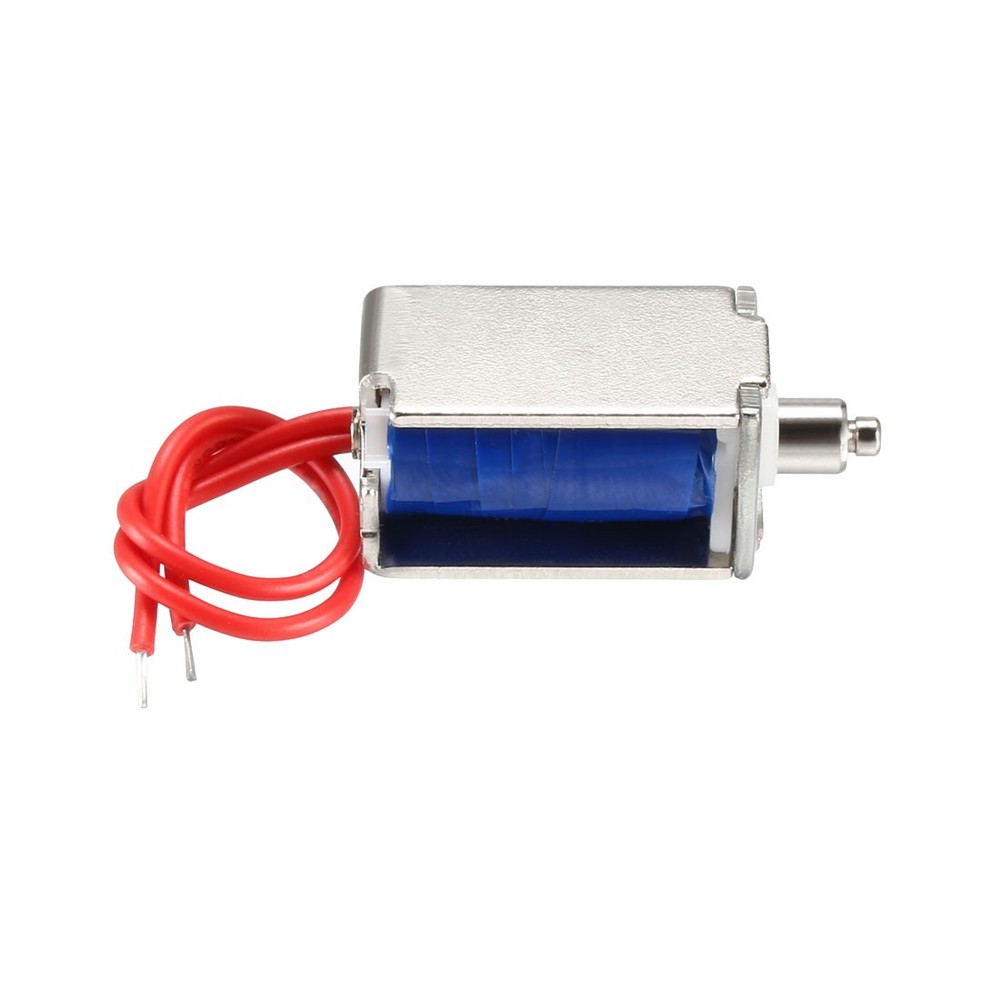 DC 12V 0.29A 4mm Electromagnetic Solenoid Lock Pull Type for Coin Acceptor