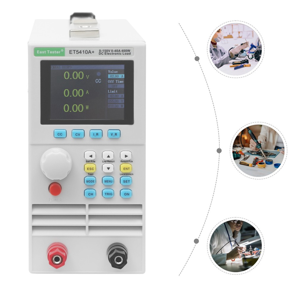 Single channel DC electronic load meter 400W 150V 40A