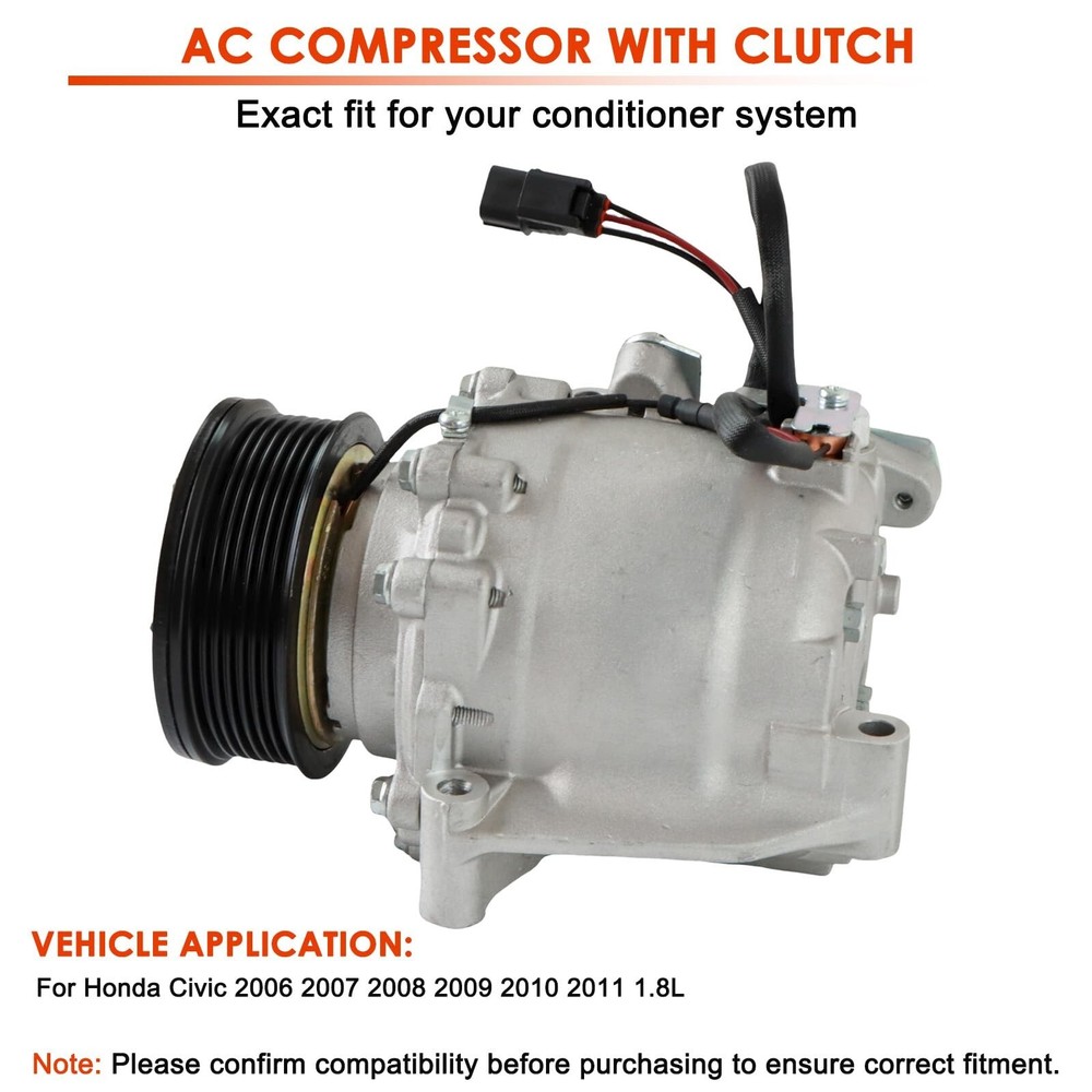 CO 4918AC A/C Compressor 38810RNAA01 Air Conditioning Compressor Replacement ...