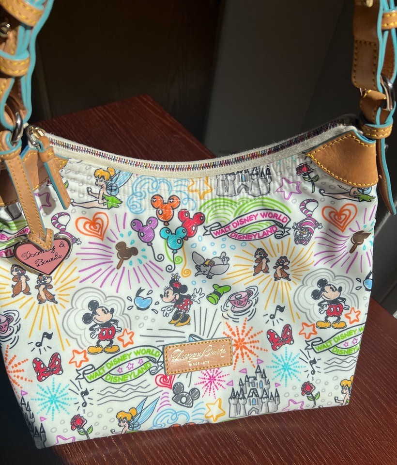 NEW Dooney & Bourke Disney Exclusive Limited Sketch Erica Champsac Shoulder Bag