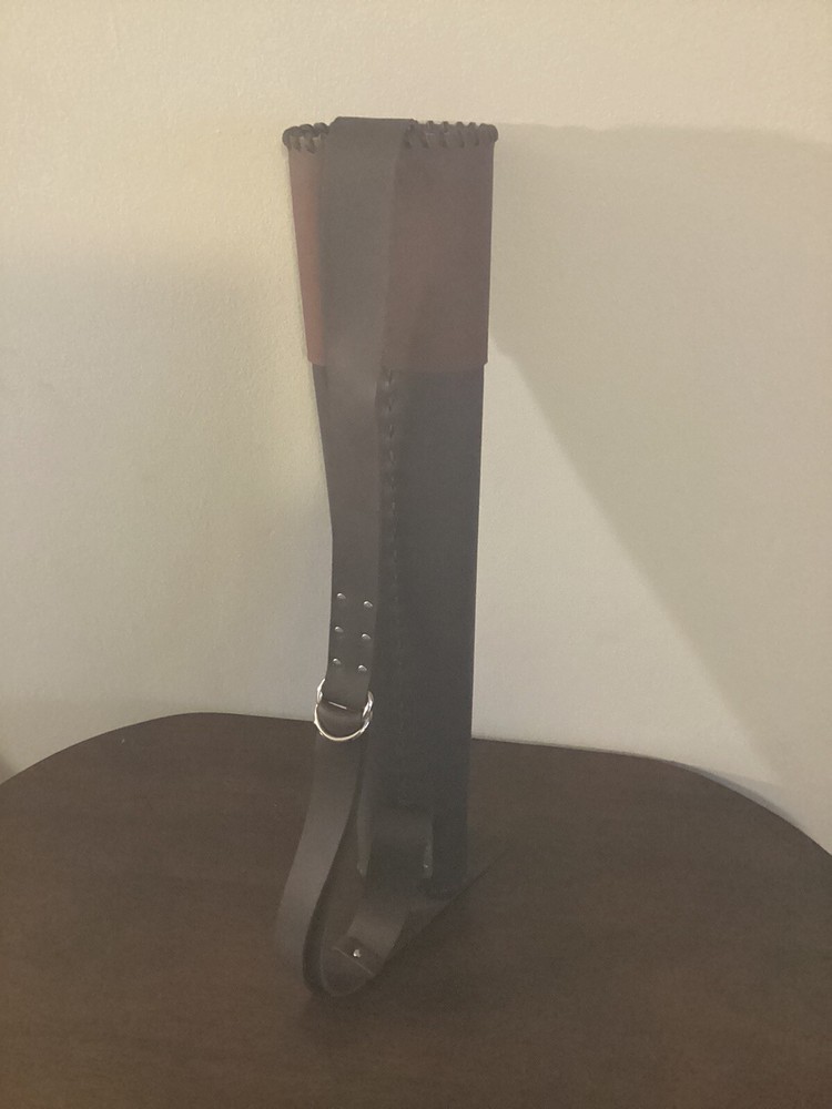 CUSTOM HANDMADE TRADITIONAL ARCHERY BACK QUIVER