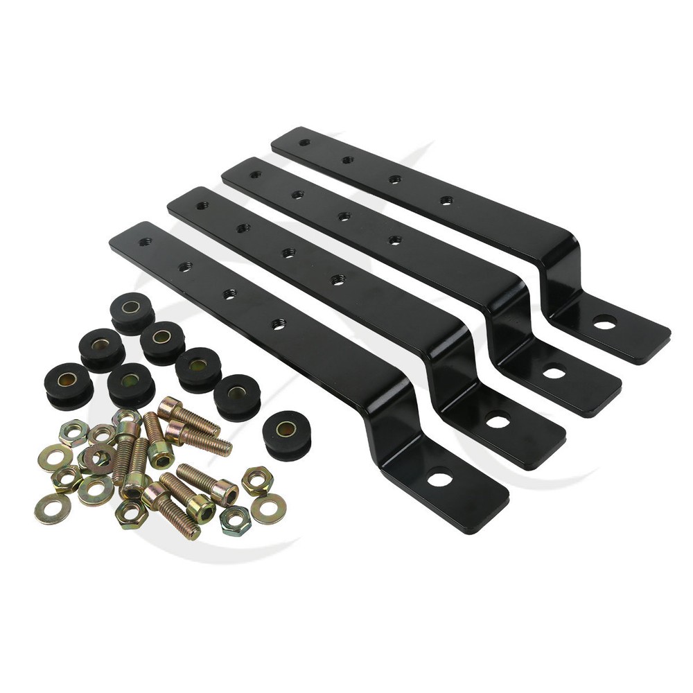 Adjustable Universal Hard Saddle Bag Mounting Bracket Kit For Harley Davidson