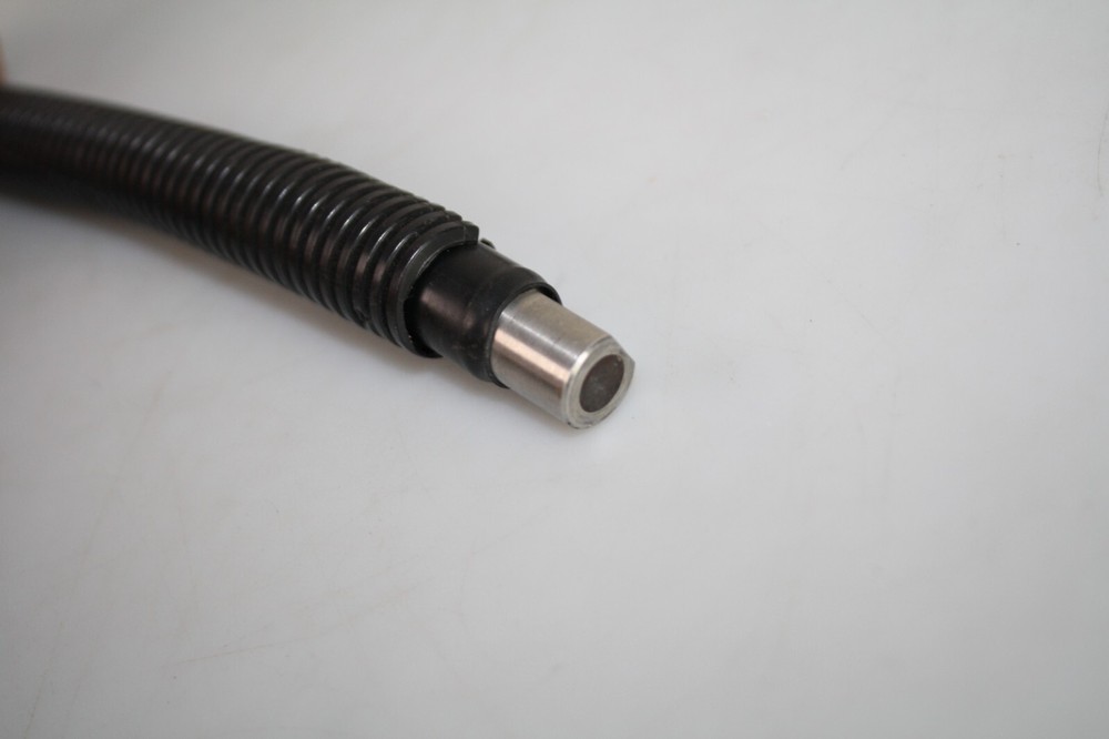 Vintage Microscope Fiber Optic Cable Flexible Light Guide Assembly w/ Ring Light