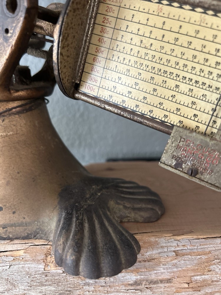 Vintage Superb Computing Scale Cast Iron Antique General- Candy Store Scale