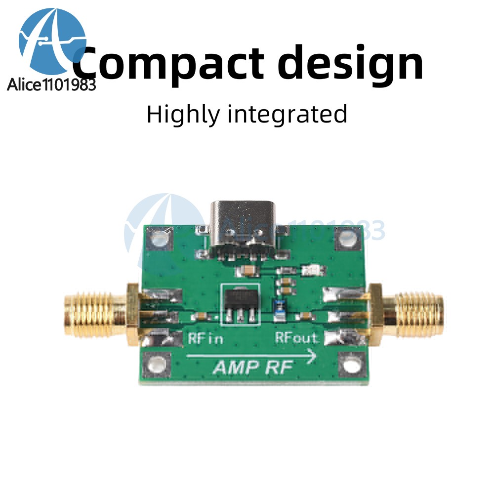 DC 5V SBB5089 Gain 20dB RF Module 5MHz~6GHz RF Power Amplifier Front-end module