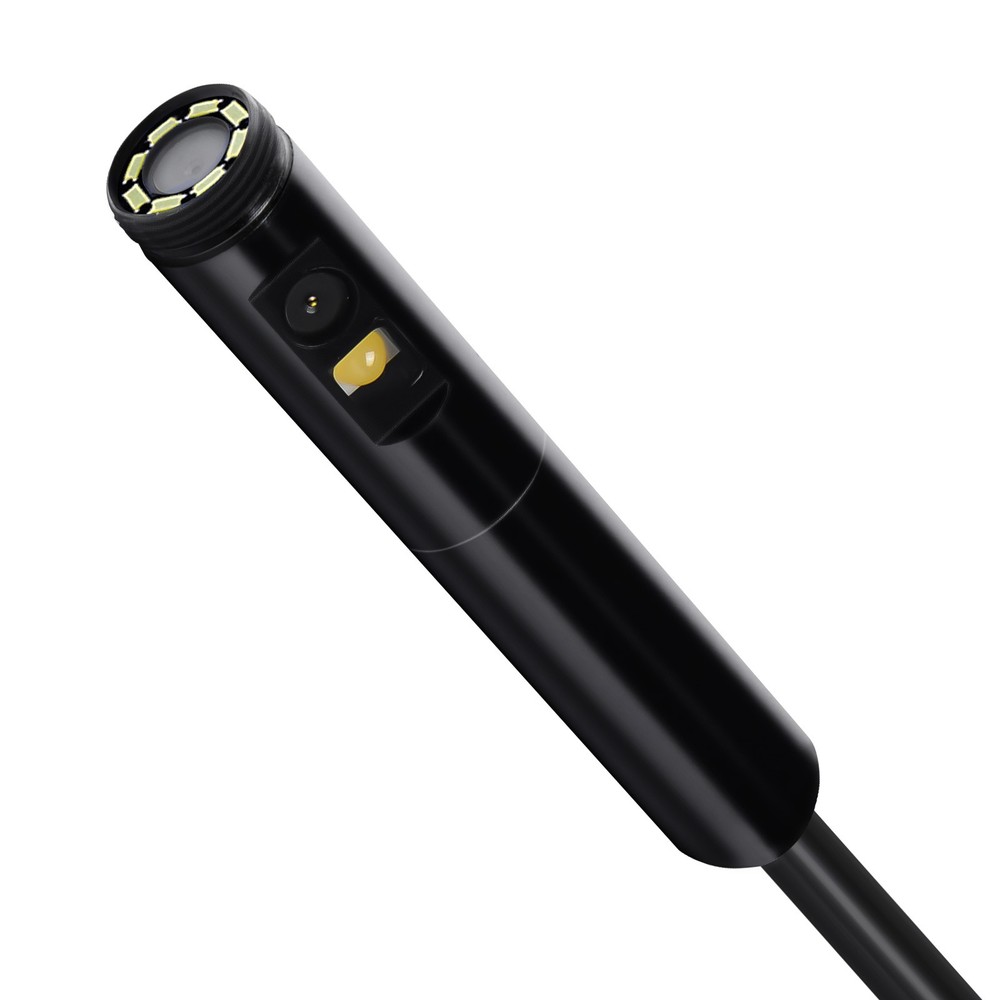 Dual Lens Borescope Endoscope Camera for Android IOS & 10FT Snake Cable